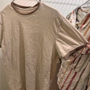 Banana Republic Tan Short Sleeve Tee